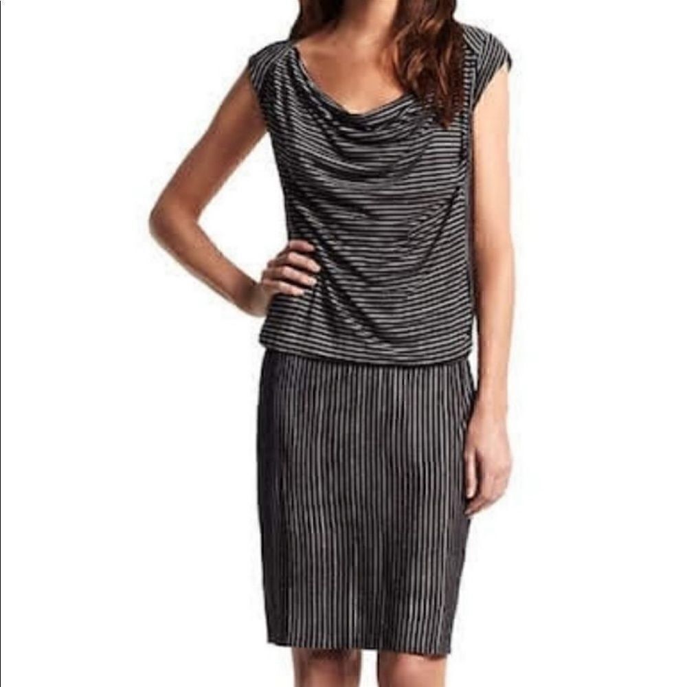 DEREK LAM for Design Nation Linen Blend
Drop Waist Dress sz XS